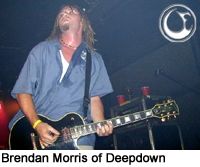 Brendan Morris of Deepdown - Photo by Brian May