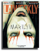 LA Weekly Cover - Manson