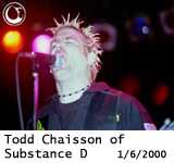 Todd Chaisson of Substance D at the Roxy - Photo: Brian May